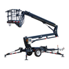 Coman towable boom lift for tree care and outdoor maintenance