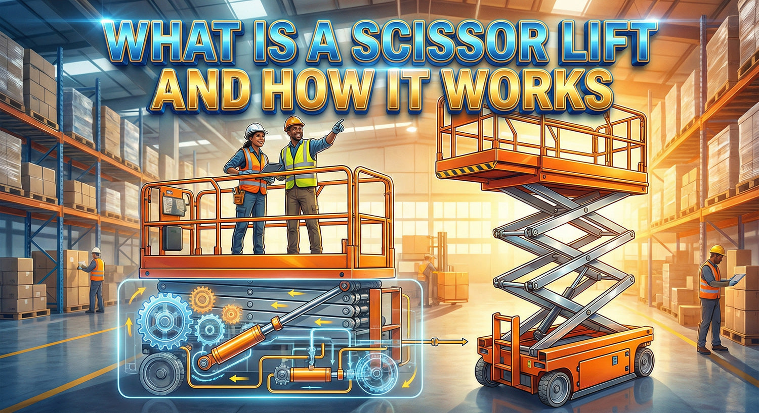 Qu'est-ce qu'une plateforme élévatrice à ciseaux et comment fonctionne-t-elle ? (Article complet)