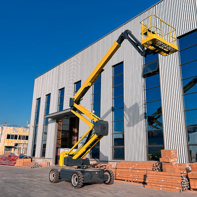 Coman V20 Electric Articulating Boom Lift - Maximum Reach Multi-Joint Platform for Heavy-Duty Professional Applications