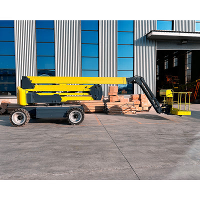 Coman V20 Electric Articulating Boom Lift - Maximum Reach Multi-Joint Platform for Heavy-Duty Professional Applications